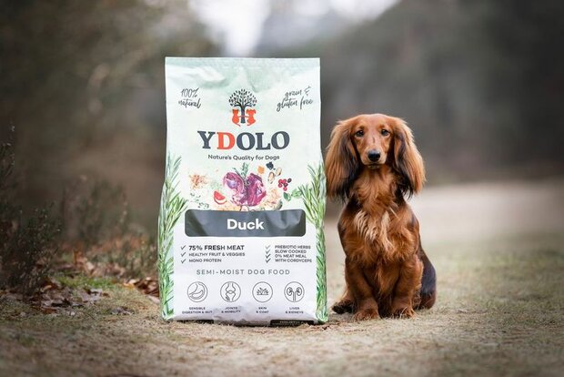 Ydolo 100% Natural Eend Graan en Glutenvrij 2,5 kg