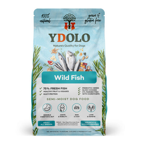 Ydolo Semi-Moist Wild Fish 2,5 kg